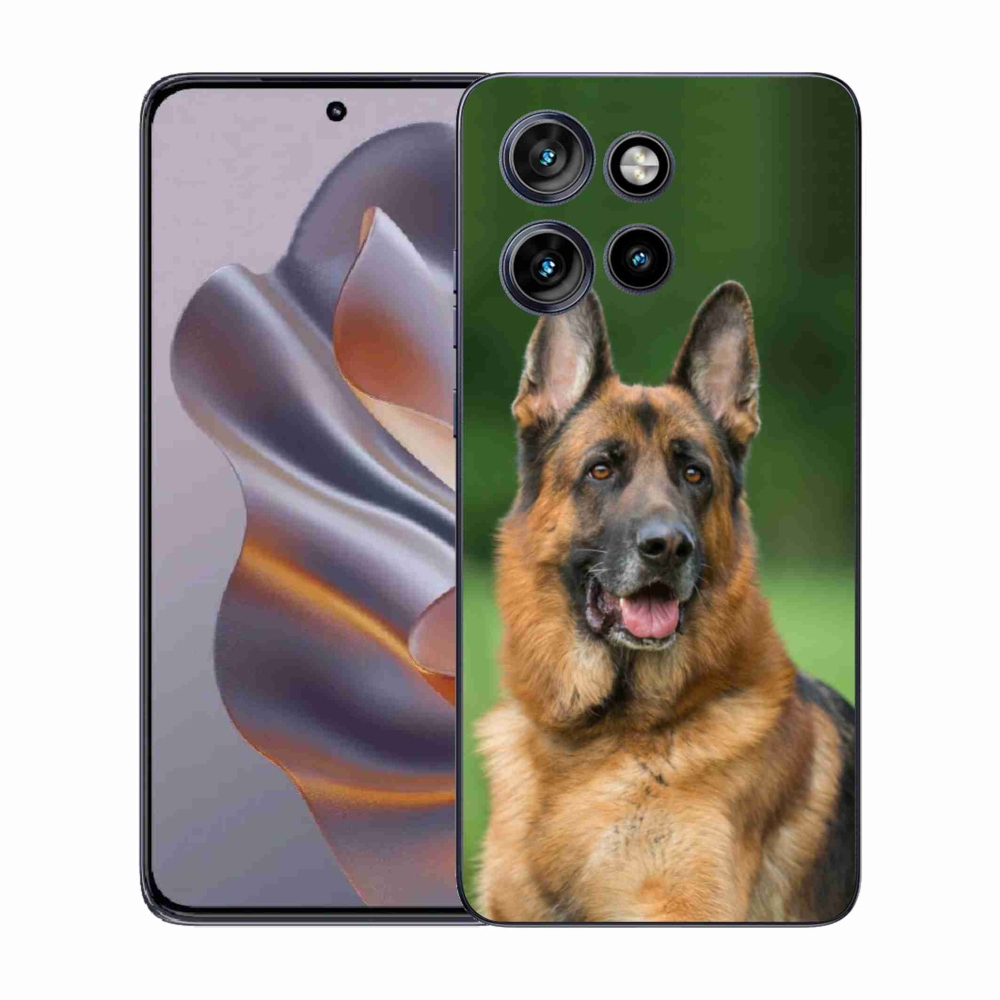 Gelový kryt mmCase na Motorola Edge 50 Neo - německý ovčák