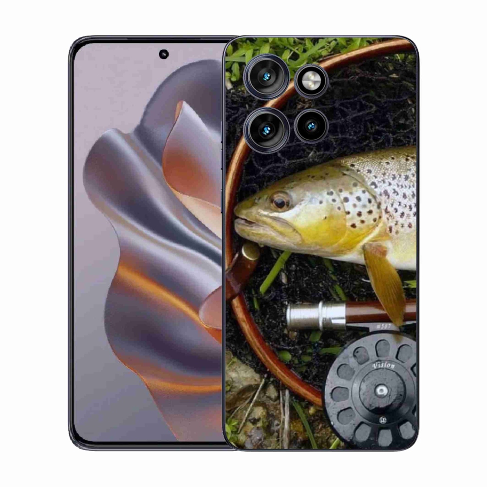 Gelový kryt mmCase na Motorola Edge 50 Neo - pstruh 2