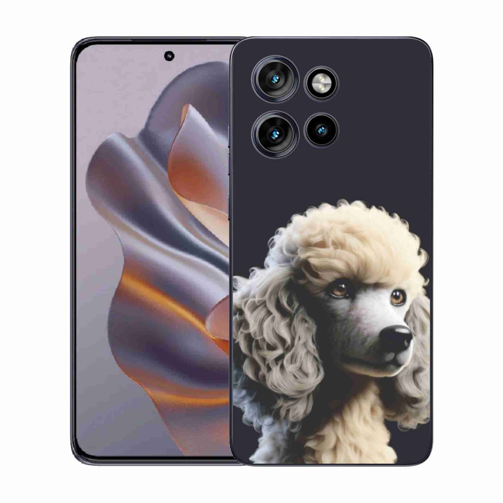 Gelový kryt mmCase na Motorola Edge 50 Neo - pudl