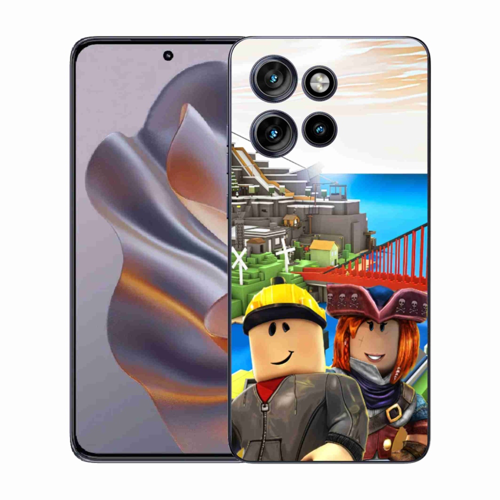 Gelový kryt mmCase na Motorola Edge 50 Neo - roblox 1