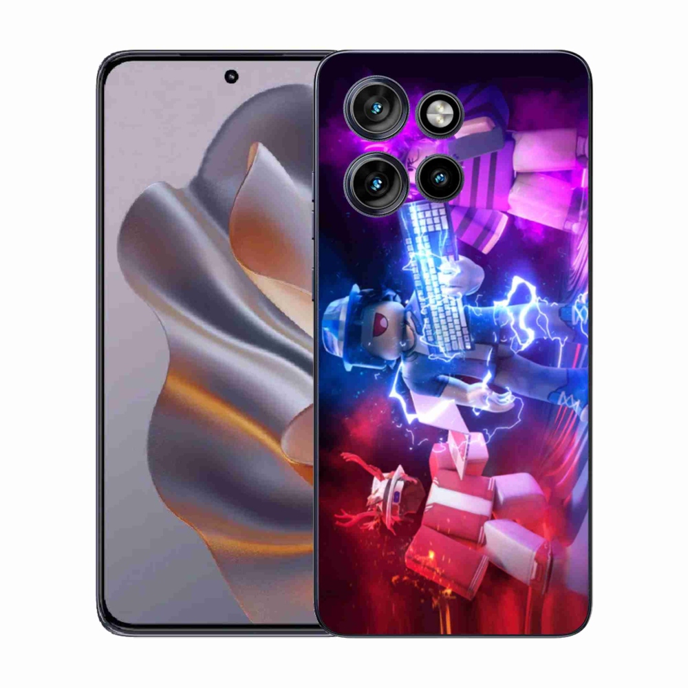 Gelový kryt mmCase na Motorola Edge 50 Neo - roblox