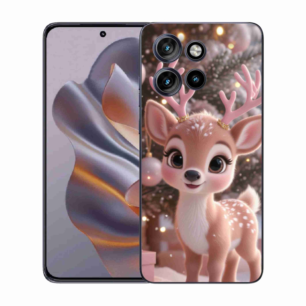 Gelový kryt mmCase na Motorola Edge 50 Neo - roztomilý sob