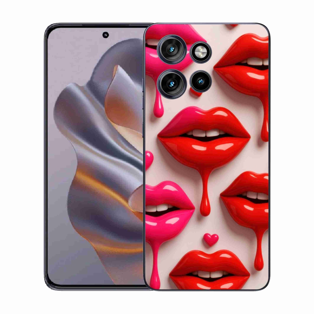 Gelový kryt mmCase na Motorola Edge 50 Neo - rty 2