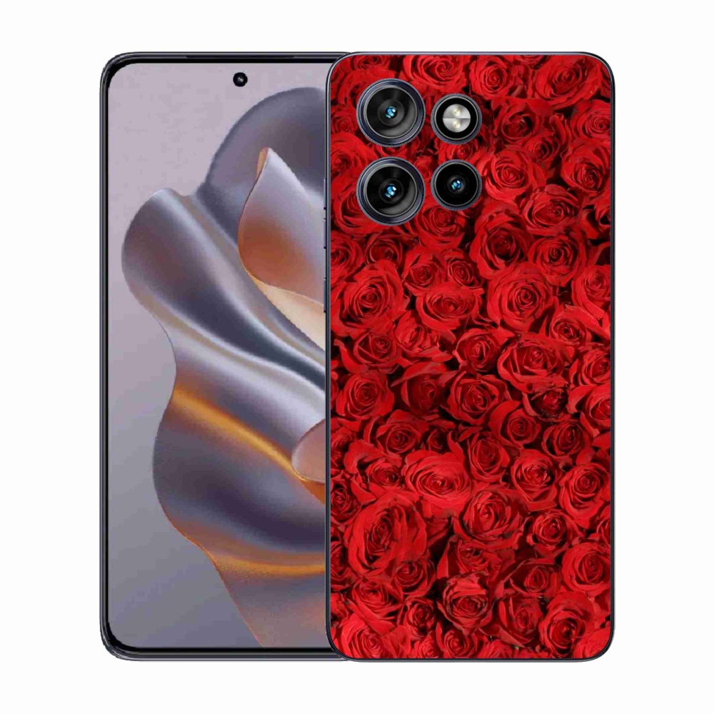 Gelový kryt mmCase na Motorola Edge 50 Neo - růže