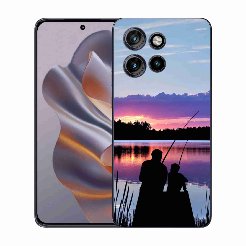 Gelový kryt mmCase na Motorola Edge 50 Neo - rybaření 2