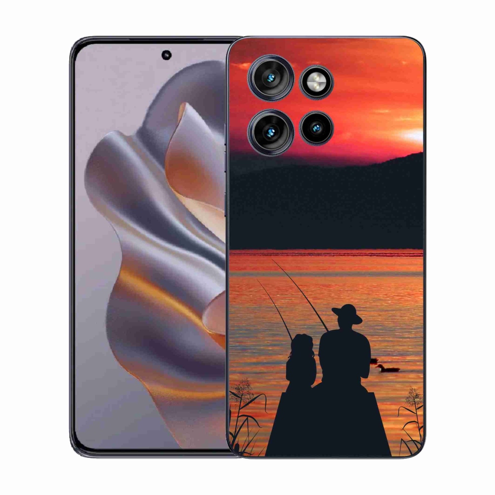 Gelový kryt mmCase na Motorola Edge 50 Neo - rybaření 3