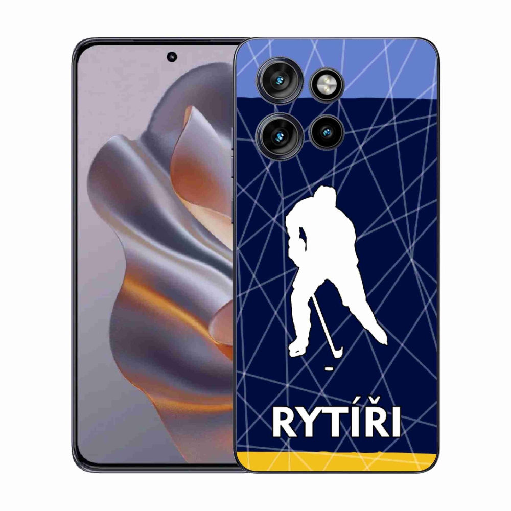 Gelový kryt mmCase na Motorola Edge 50 Neo - Rytíři