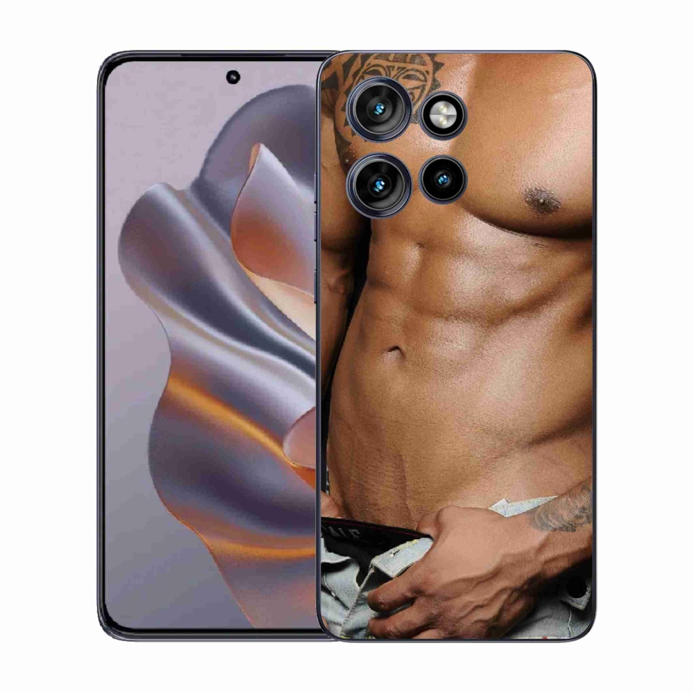 Gelový kryt mmCase na Motorola Edge 50 Neo - sexy muž