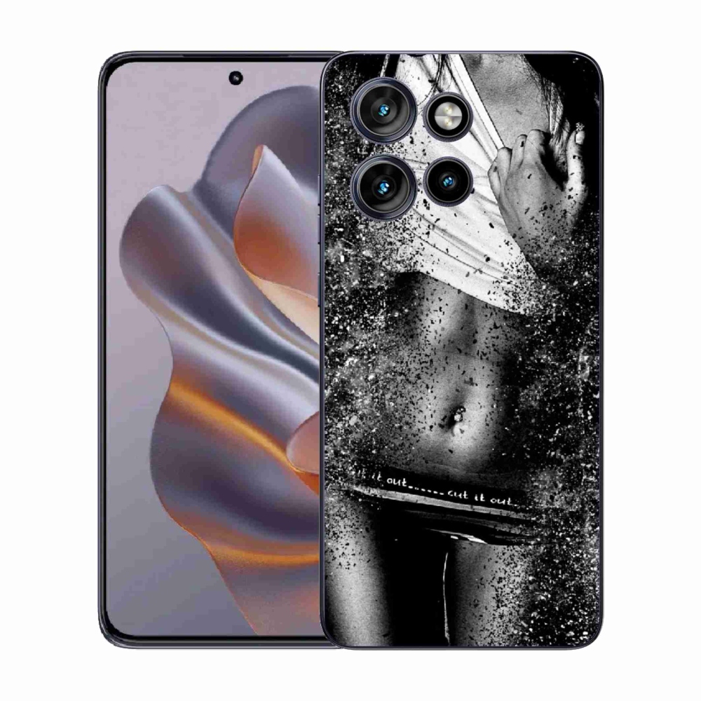 Gelový kryt mmCase na Motorola Edge 50 Neo - sexy žena 1