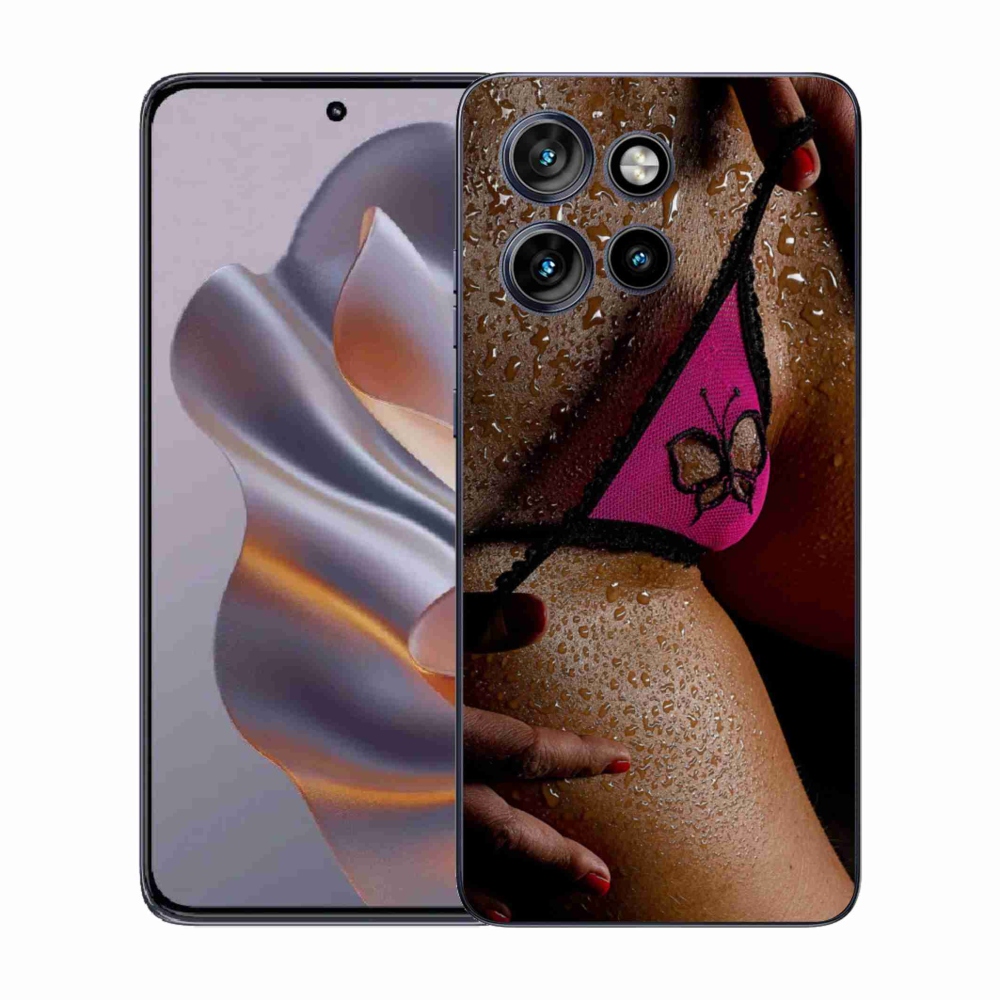 Gelový kryt mmCase na Motorola Edge 50 Neo - sexy žena