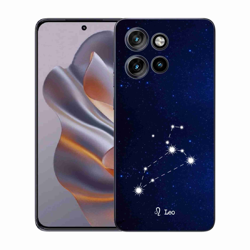 Gelový kryt mmCase na Motorola Edge 50 Neo - souhvězdí Lva
