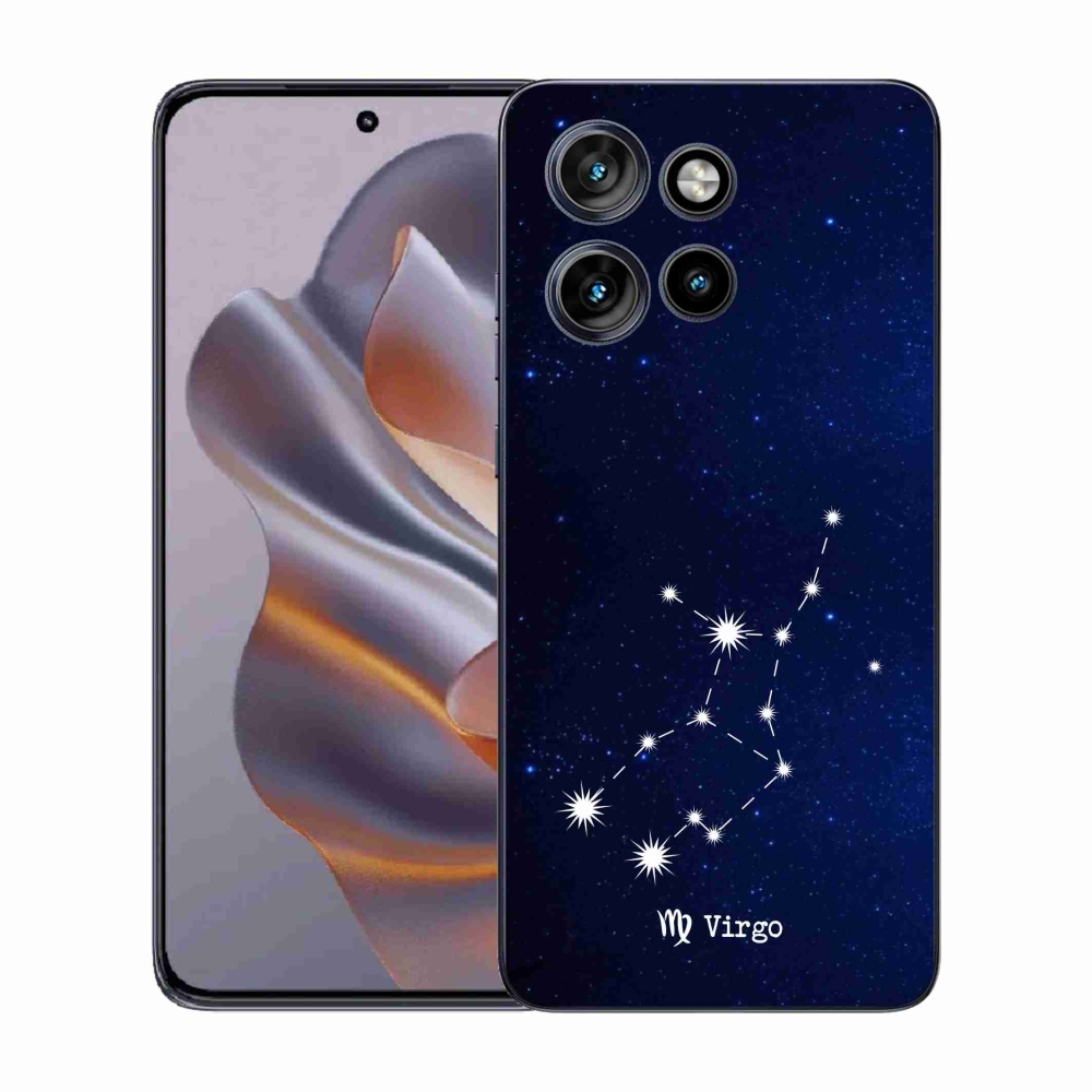 Gelový kryt mmCase na Motorola Edge 50 Neo - souhvězdí Panny