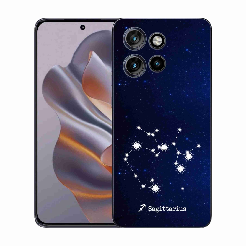 Gelový kryt mmCase na Motorola Edge 50 Neo - souhvězdí Střelce