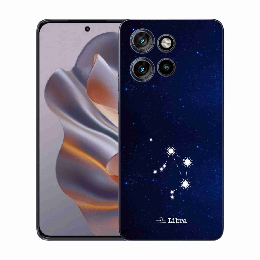Gelový kryt mmCase na Motorola Edge 50 Neo - souhvězdí Váhy