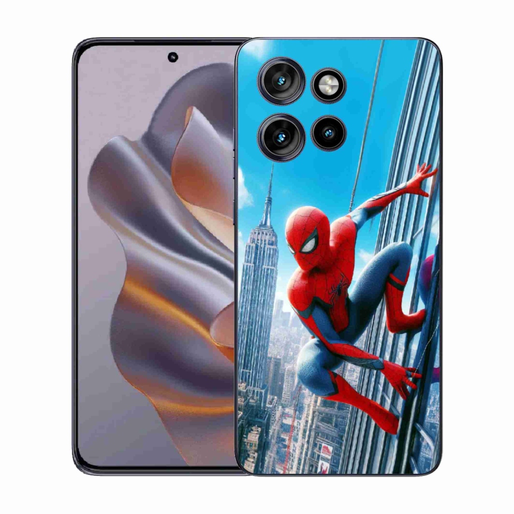 Gelový kryt mmCase na Motorola Edge 50 Neo - spiderman