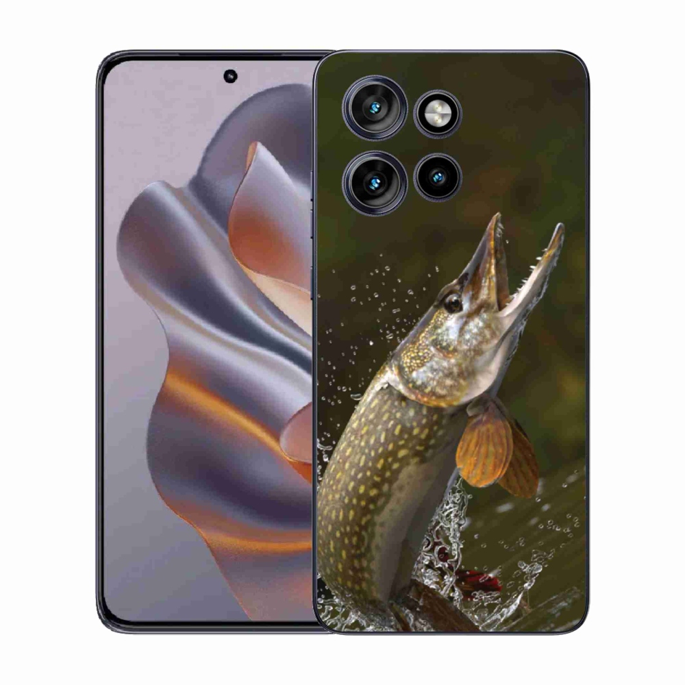 Gelový kryt mmCase na Motorola Edge 50 Neo - štika