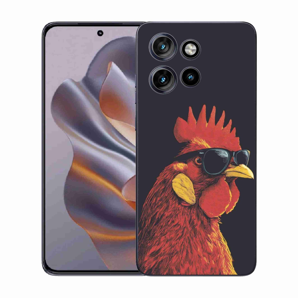 Gelový kryt mmCase na Motorola Edge 50 Neo - stylový kohout