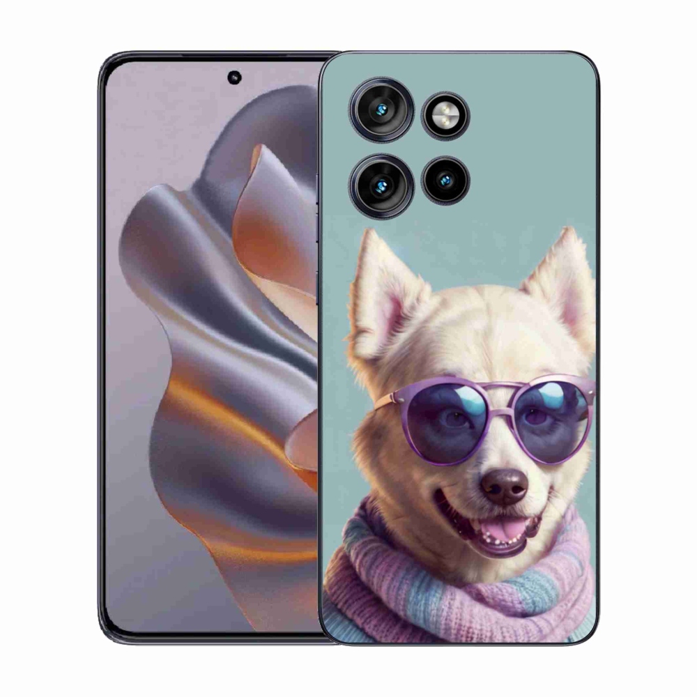 Gelový kryt mmCase na Motorola Edge 50 Neo - stylový německý špic