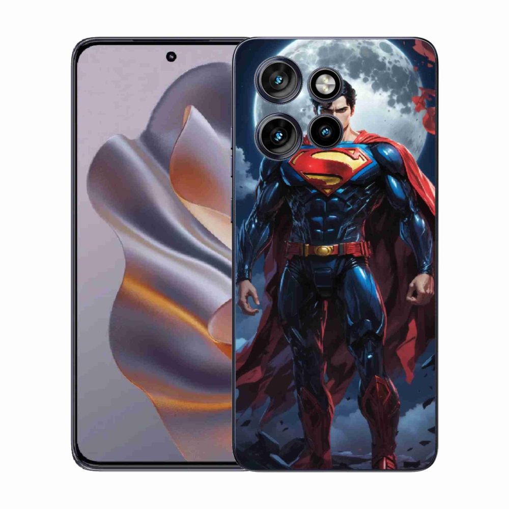 Gelový kryt mmCase na Motorola Edge 50 Neo - superman