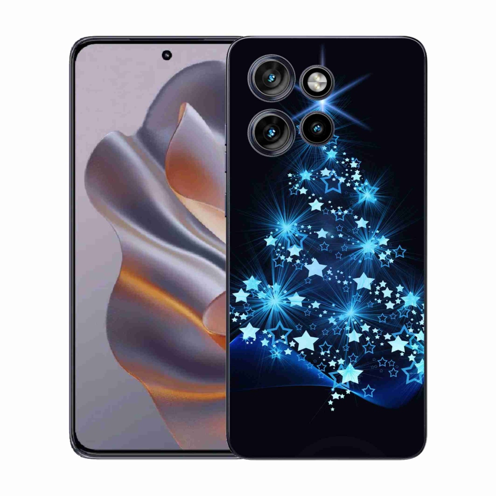 Gelový kryt mmCase na Motorola Edge 50 Neo - vánoční stromek