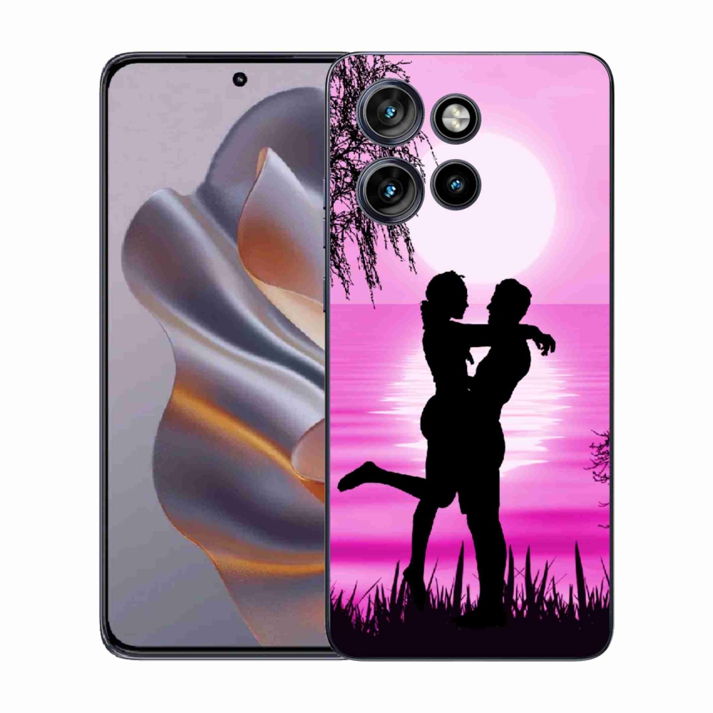 Gelový kryt mmCase na Motorola Edge 50 Neo - západ slunce