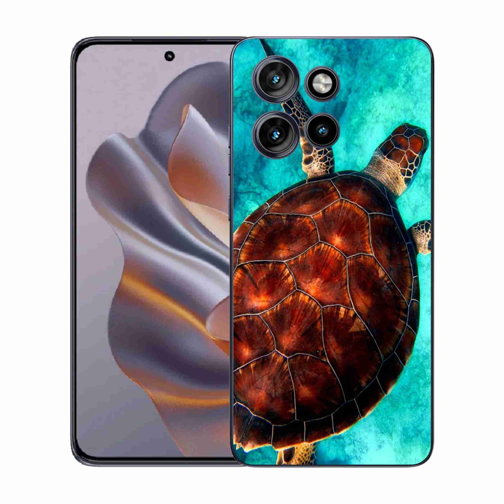 Gelový kryt mmCase na Motorola Edge 50 Neo - želva