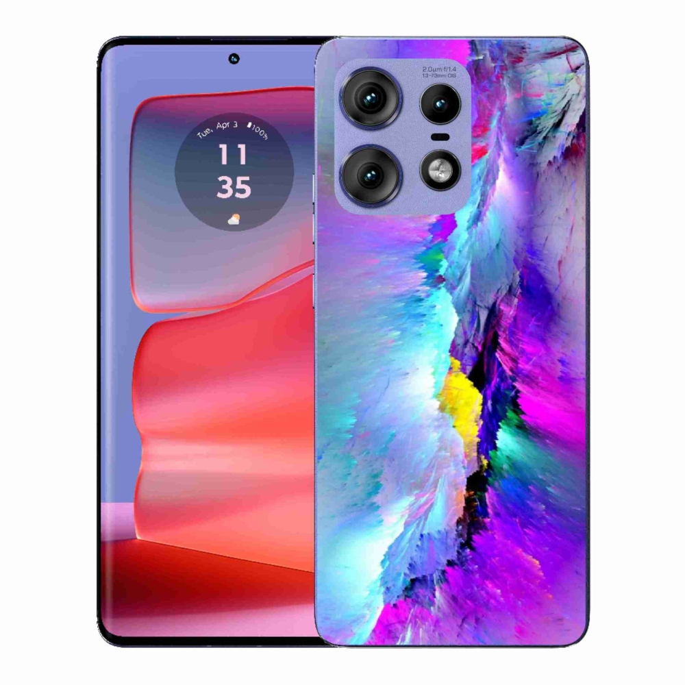 Gelový kryt mmCase na Motorola Edge 50 Pro - abstrakt