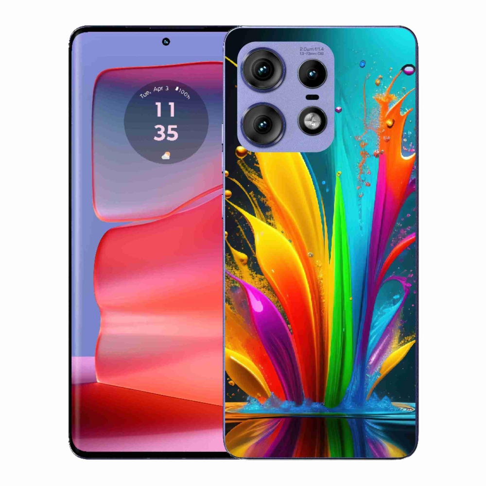 Gelový kryt mmCase na Motorola Edge 50 Pro - abstraktní motiv 1
