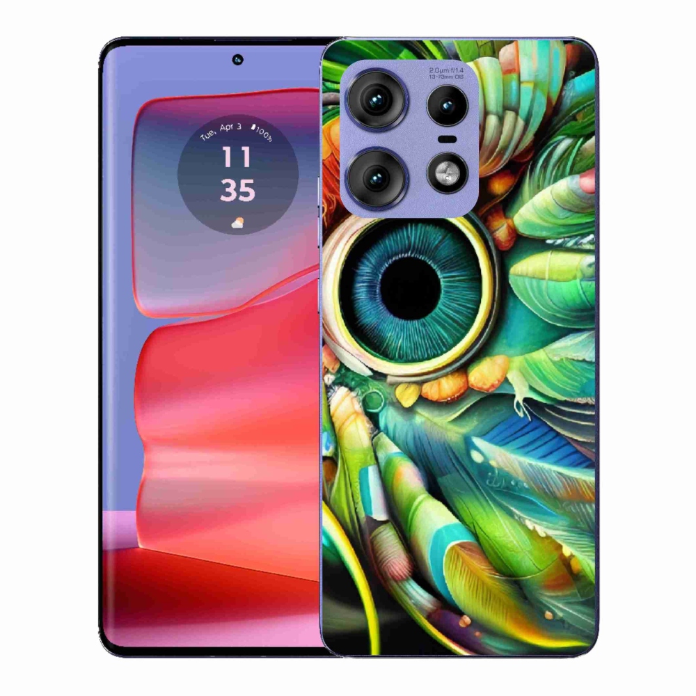 Gelový kryt mmCase na Motorola Edge 50 Pro - abstraktní motiv 18