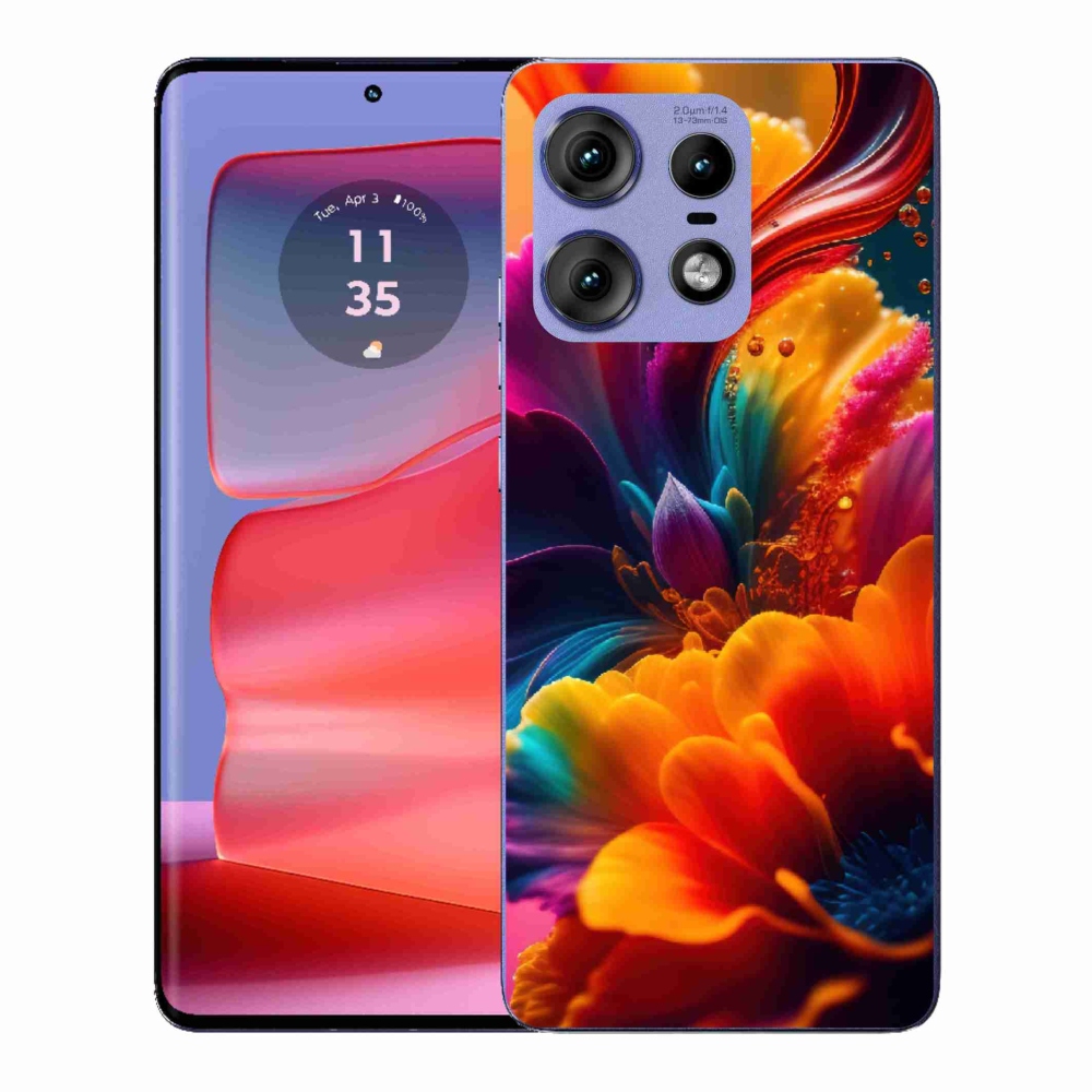 Gelový kryt mmCase na Motorola Edge 50 Pro - abstraktní motiv 2