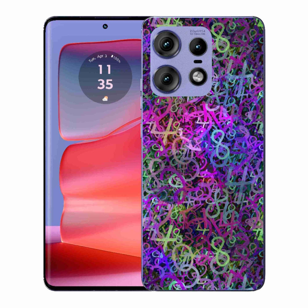 Gelový kryt mmCase na Motorola Edge 50 Pro - abstraktní motiv 25