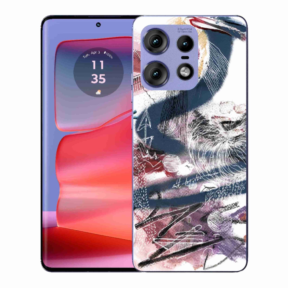 Gelový kryt mmCase na Motorola Edge 50 Pro - abstraktní motiv 28