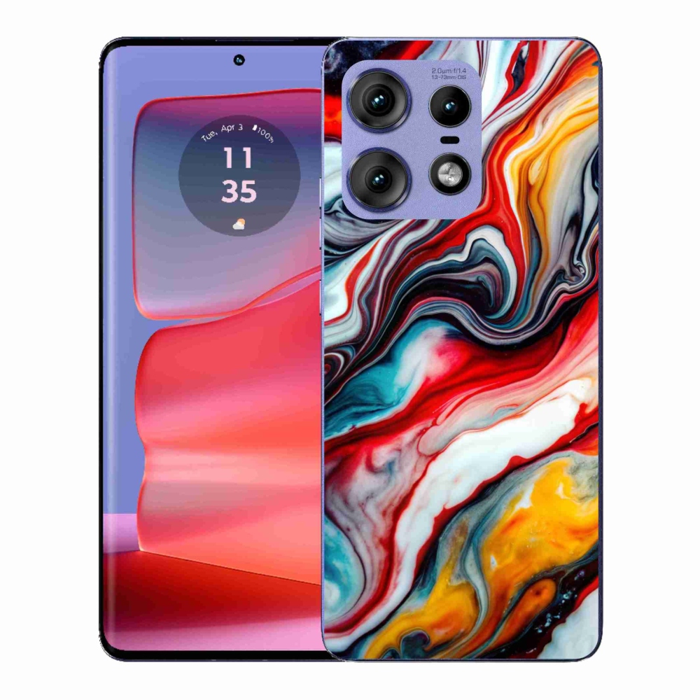 Gelový kryt mmCase na Motorola Edge 50 Pro - abstraktní motiv 35