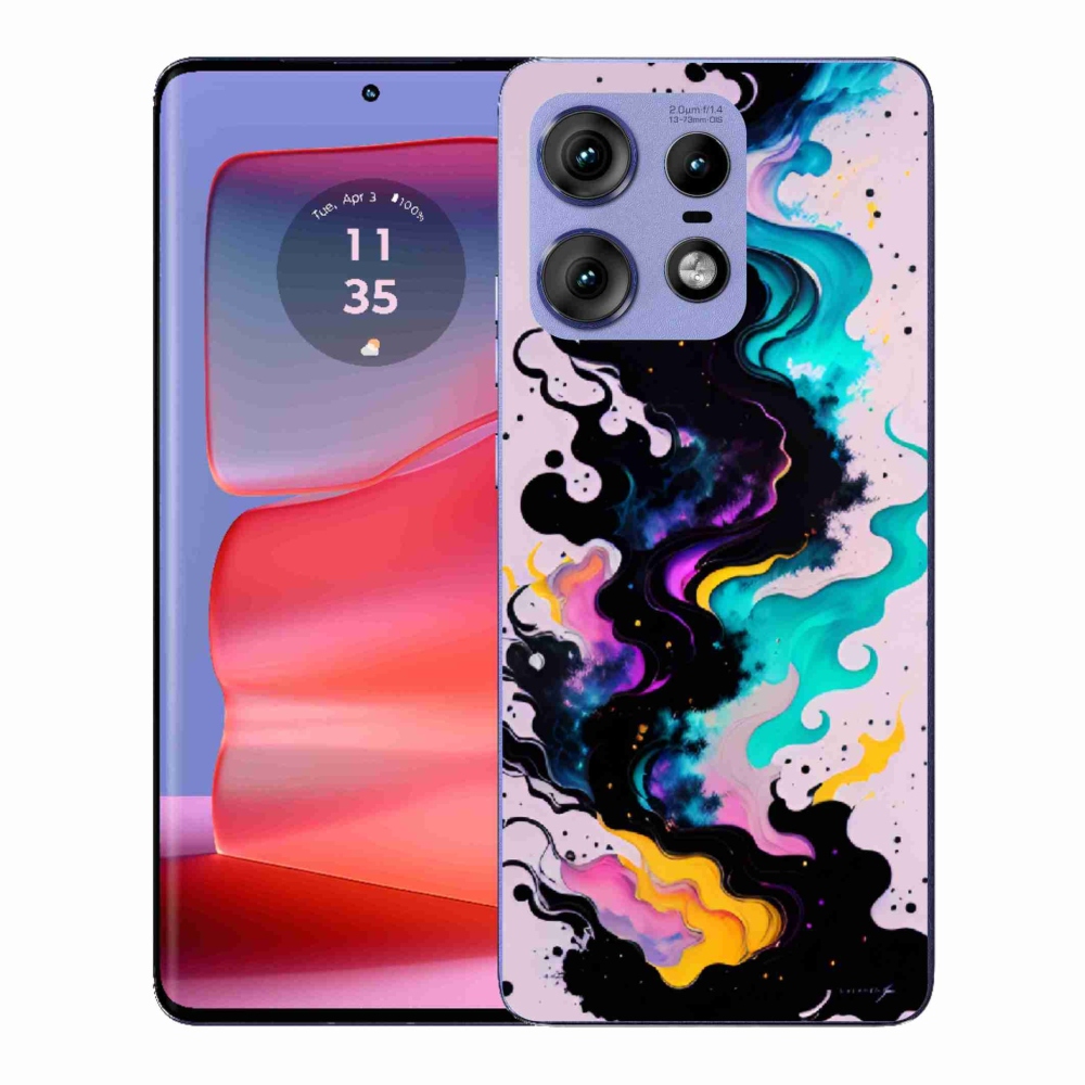 Gelový kryt mmCase na Motorola Edge 50 Pro - abstraktní motiv 4