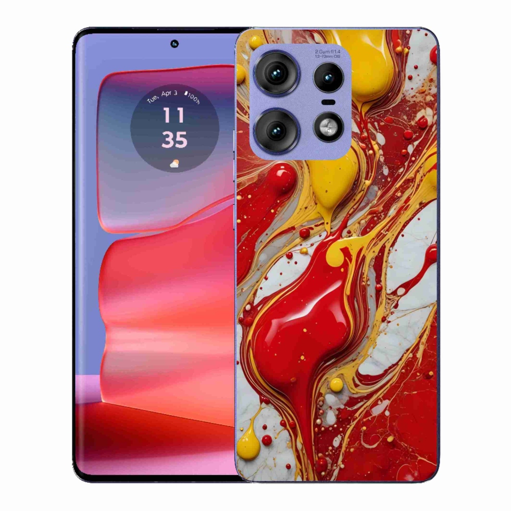 Gelový kryt mmCase na Motorola Edge 50 Pro - abstraktní motiv 42