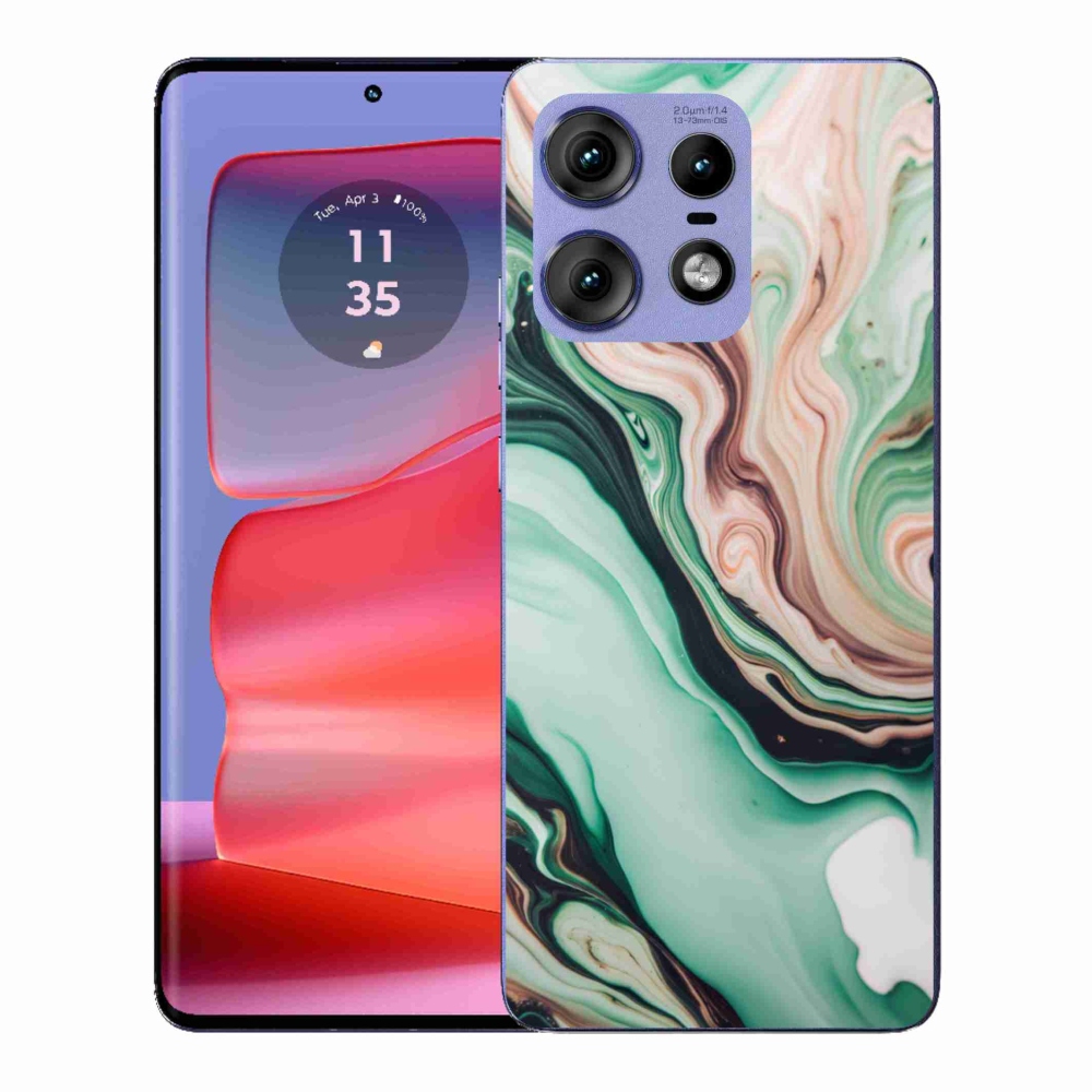 Gelový kryt mmCase na Motorola Edge 50 Pro - abstraktní motiv 62