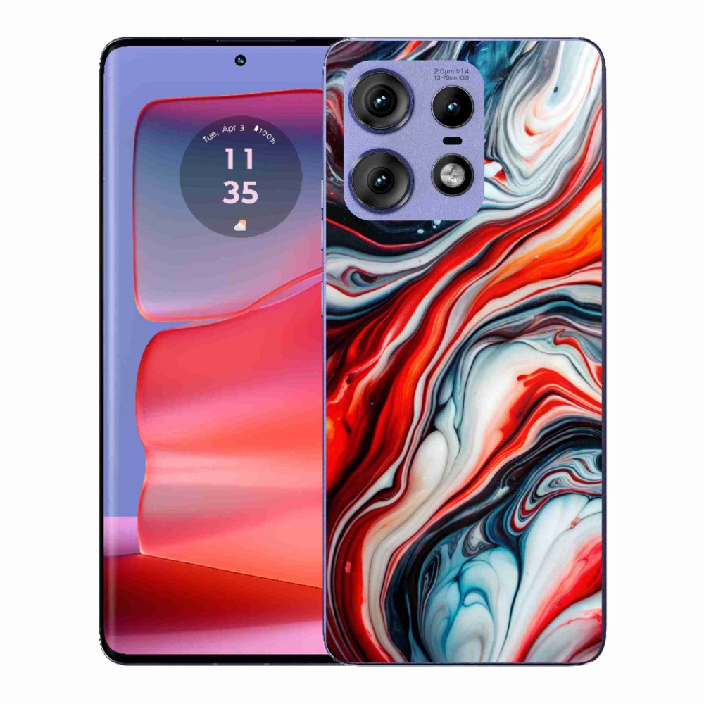 Gelový kryt mmCase na Motorola Edge 50 Pro - abstraktní motiv 63