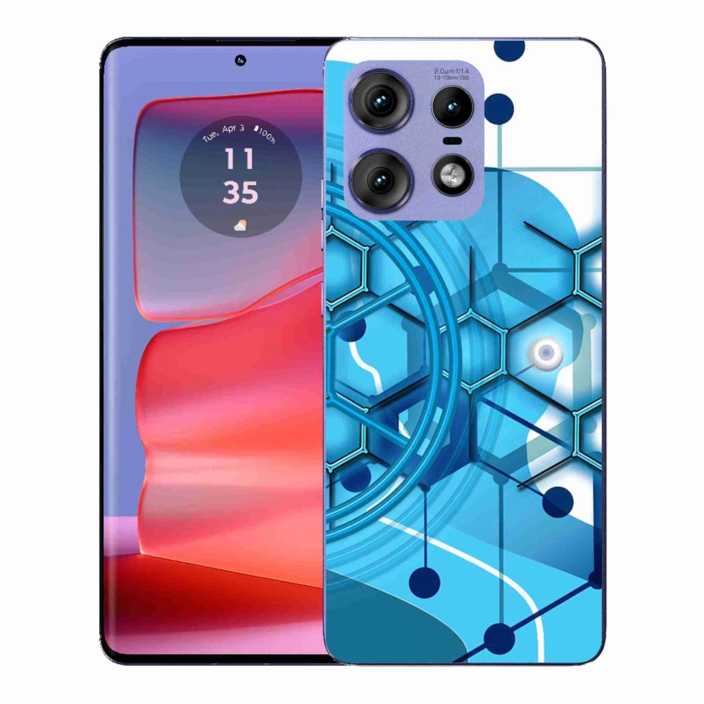 Gelový kryt mmCase na Motorola Edge 50 Pro - abstraktní vzor 2