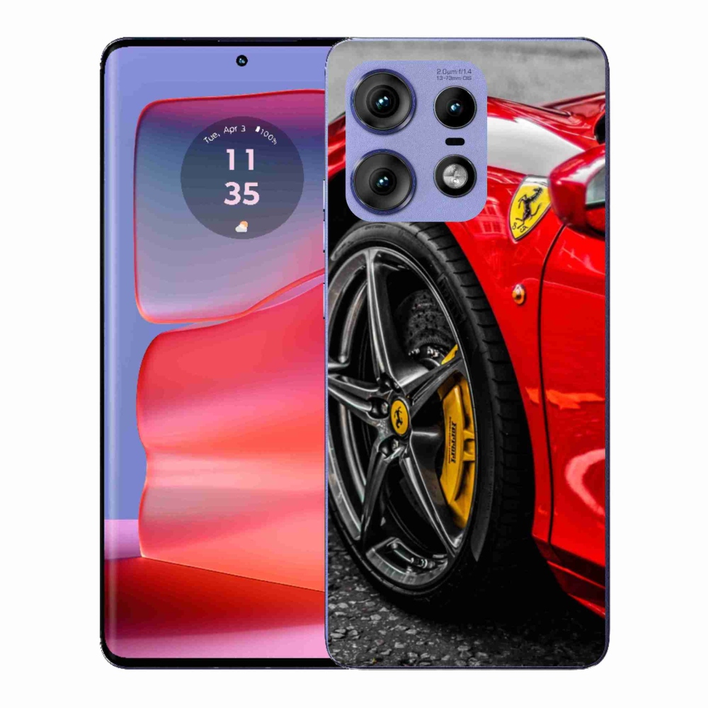 Gelový kryt mmCase na Motorola Edge 50 Pro - auto 1