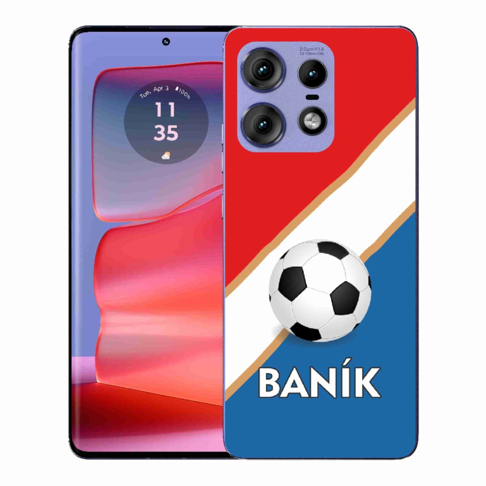 Gelový kryt mmCase na Motorola Edge 50 Pro - Baník
