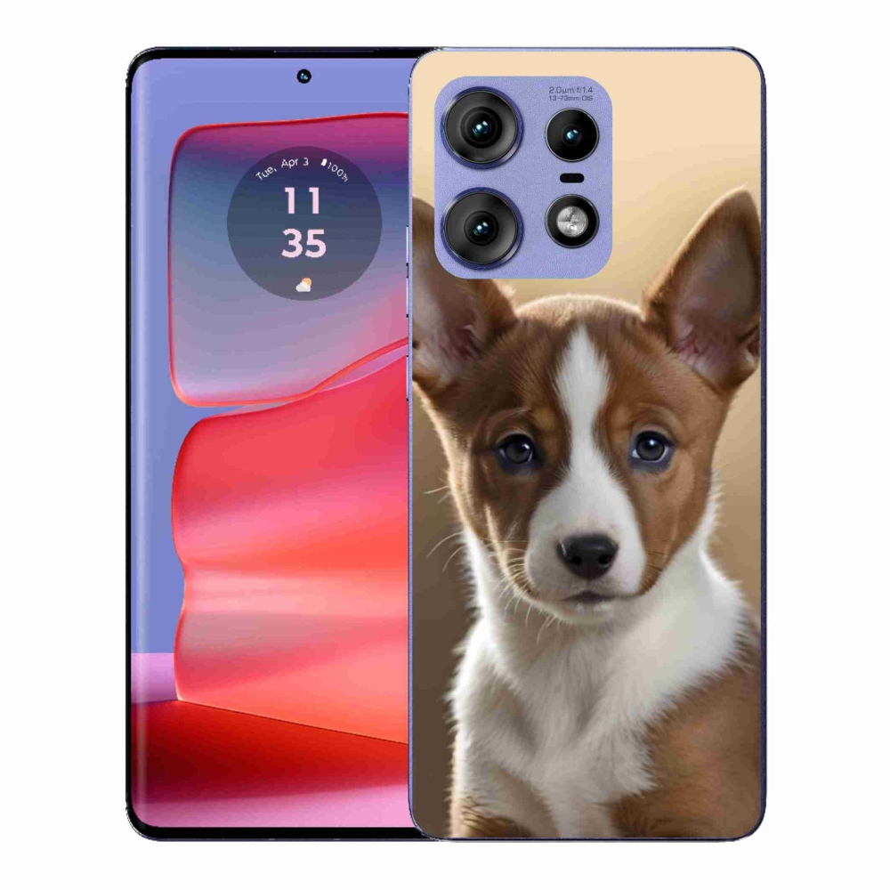 Gelový kryt mmCase na Motorola Edge 50 Pro - basenji