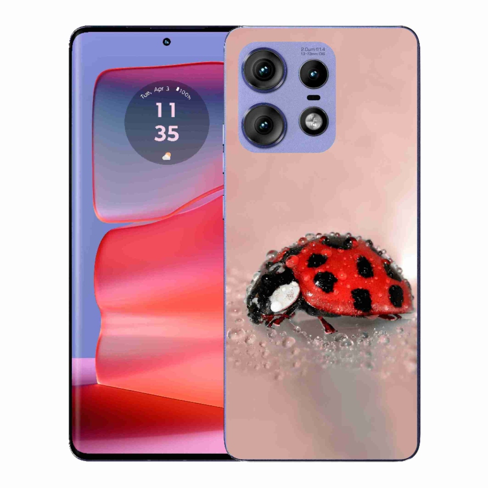 Gelový kryt mmCase na Motorola Edge 50 Pro - beruška