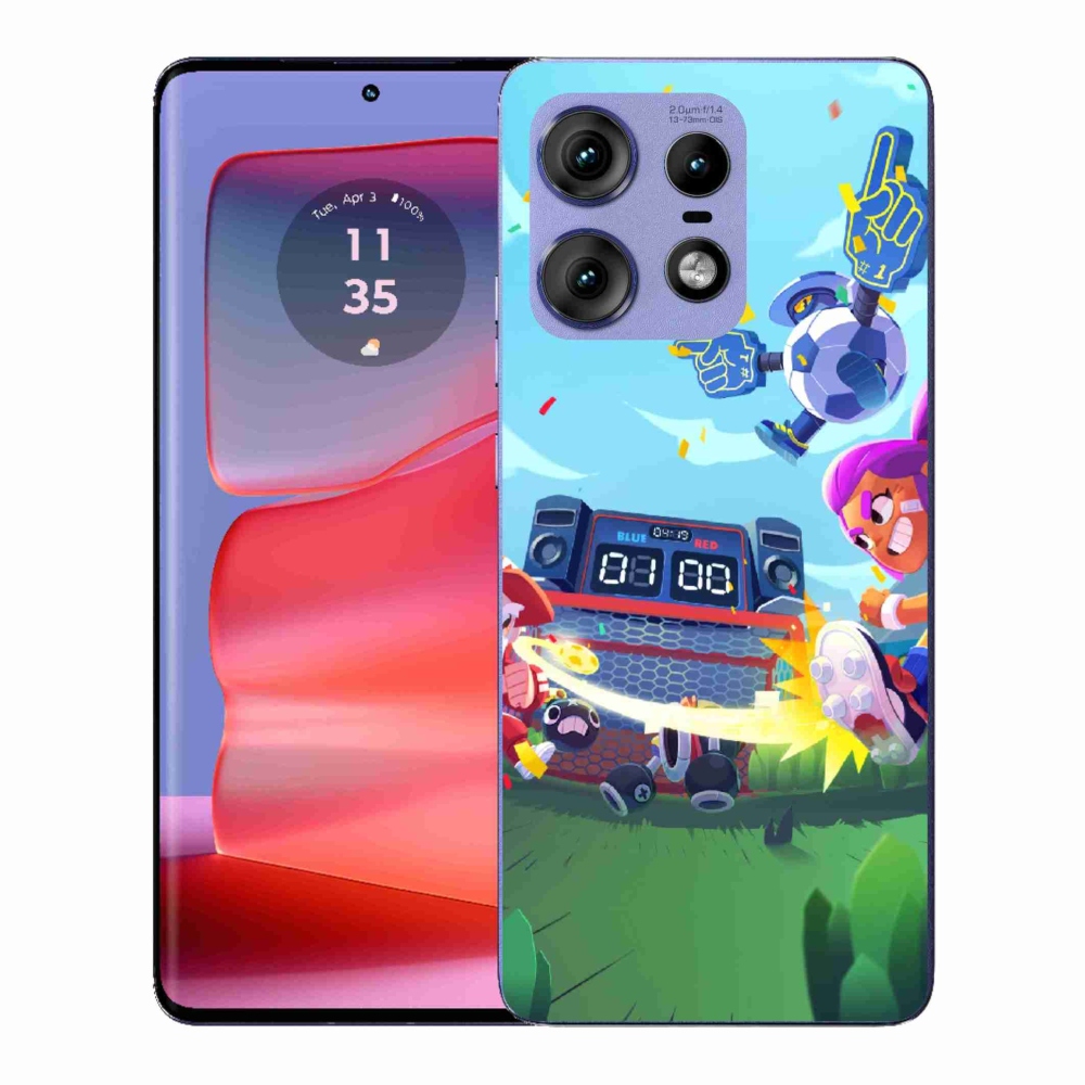 Gelový kryt mmCase na Motorola Edge 50 Pro - brawl stars 1