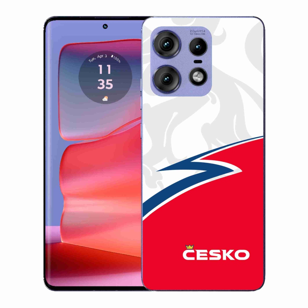 Gelový kryt mmCase na Motorola Edge 50 Pro - Česko 1
