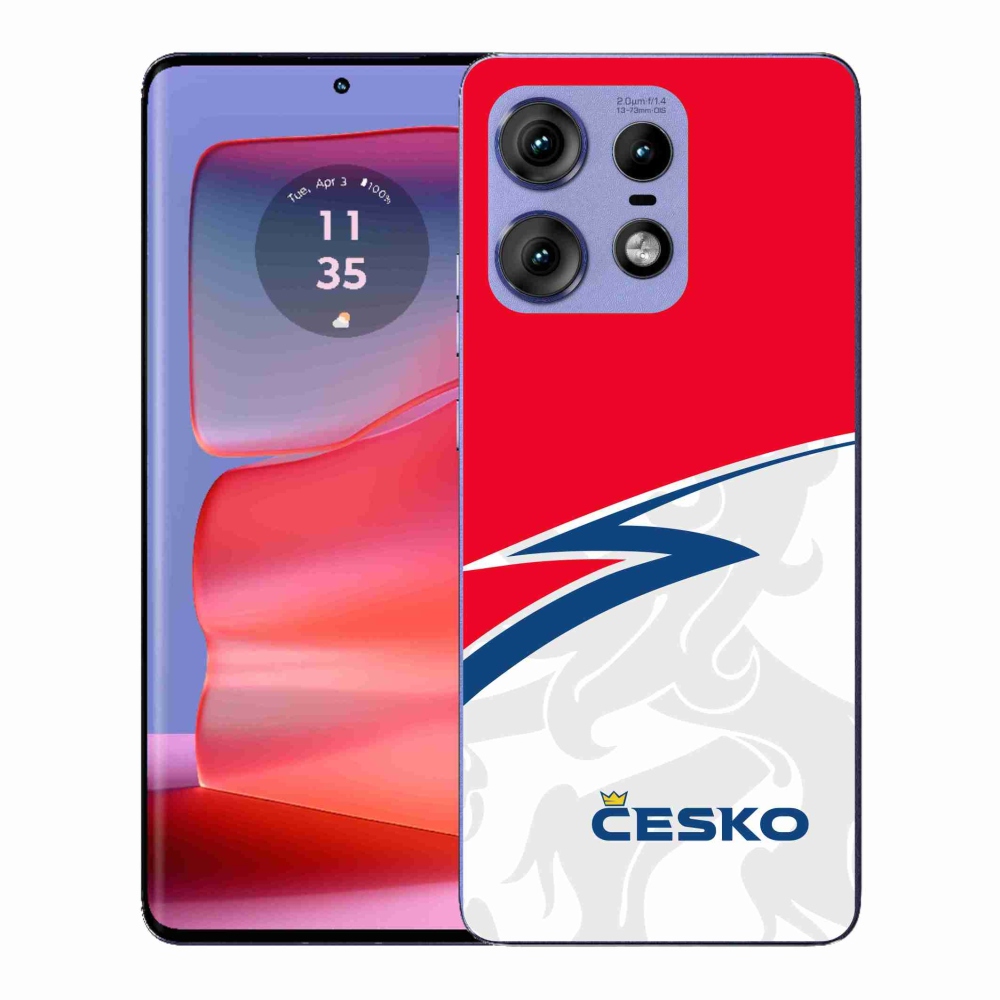 Gelový kryt mmCase na Motorola Edge 50 Pro - Česko