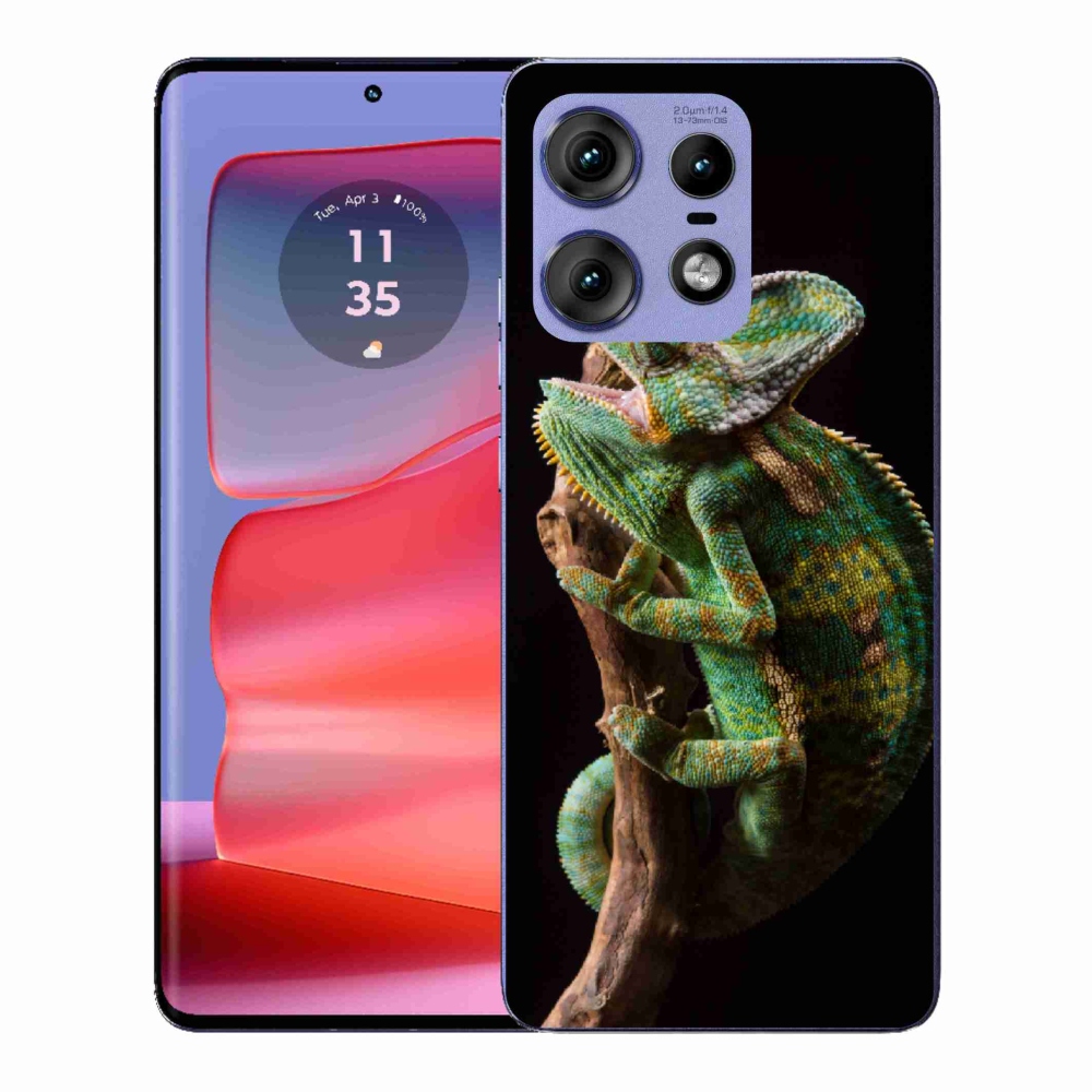 Gelový kryt mmCase na Motorola Edge 50 Pro - chameleon