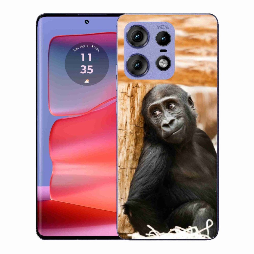Gelový kryt mmCase na Motorola Edge 50 Pro - gorila