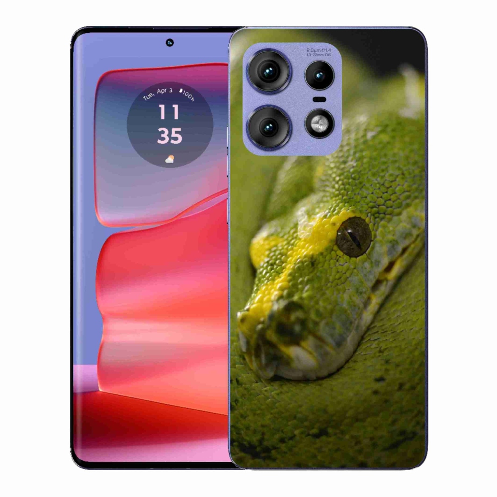 Gelový kryt mmCase na Motorola Edge 50 Pro - had 2