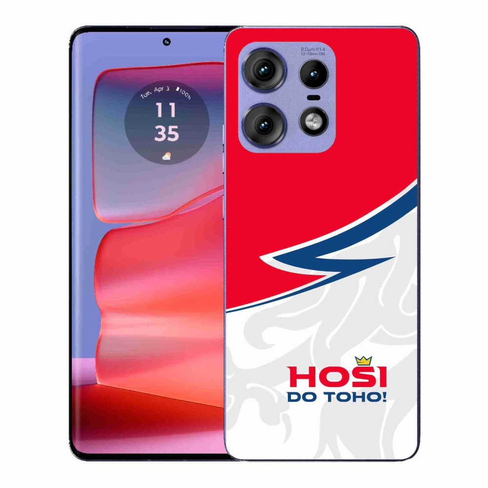 Gelový kryt mmCase na Motorola Edge 50 Pro - hoši do toho