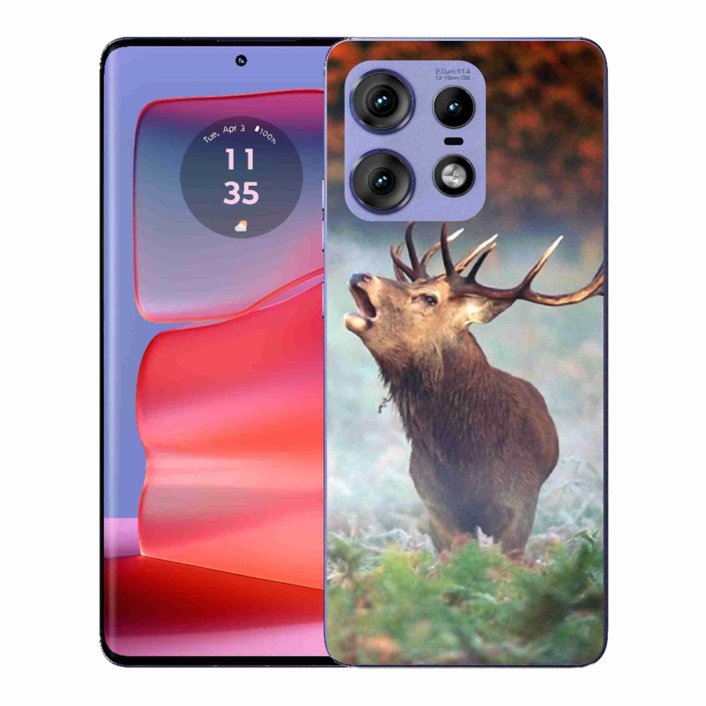Gelový kryt mmCase na Motorola Edge 50 Pro - jelen 2